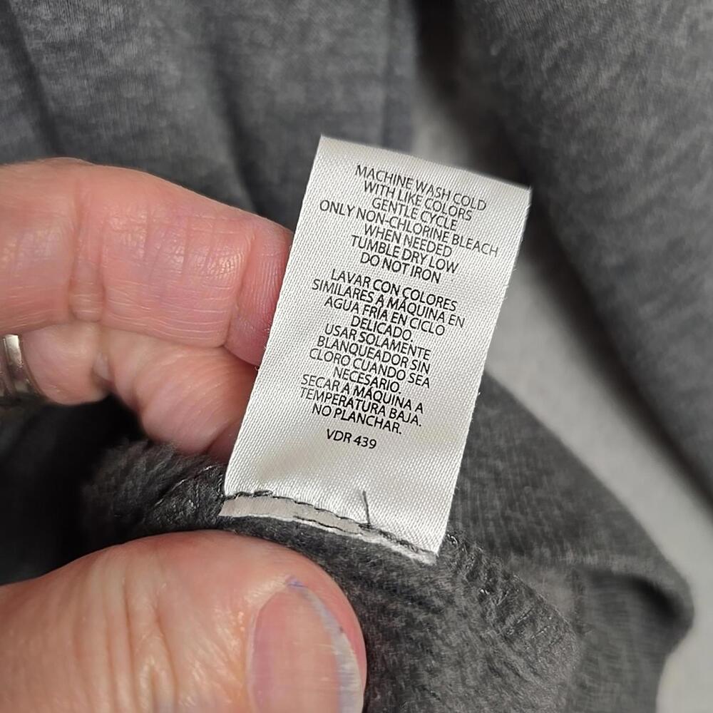 Eddie Bauer Fleece Lined Crew Neck Sweatshirt Men’s Gray Large - Picture 5 of 9
